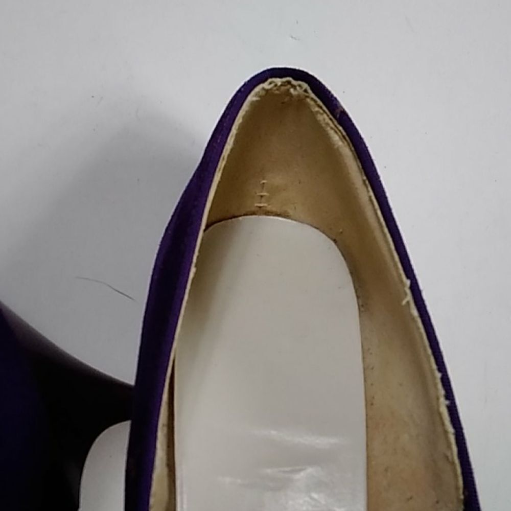 Vintage Velvet Heels  shoes - Picture 11 of 14